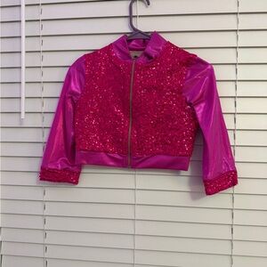 Balera Cropped Sequin Jacket – Performance Dance Costume – Style 14236